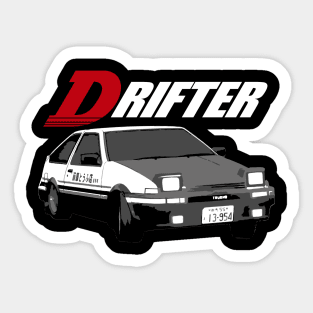 Drifter Toyota Corolla trueno ae86 sprinter Sticker